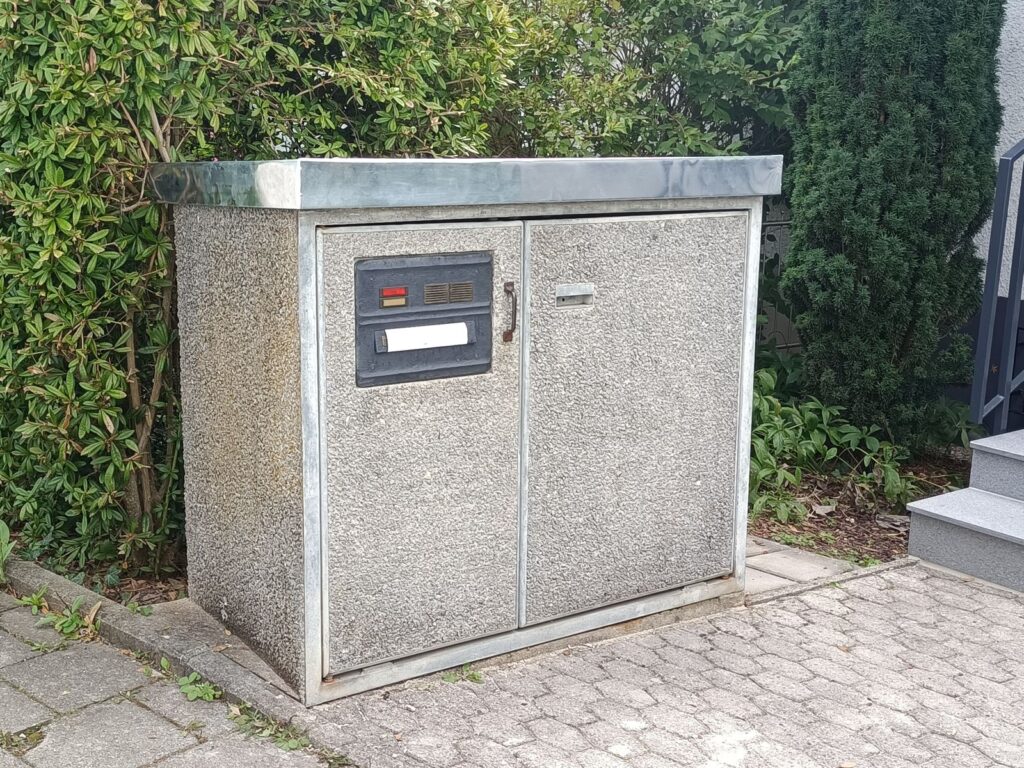 Mülltonnen Überdachung